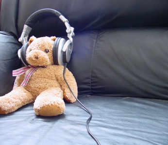 Love the photo ... wonder if this little Teddy is listening to Elvis Presley singing "Won't you be my Teddy Bear?"  By Jorge Alejandro Preciado Osequera of Guadalajara, Mexico.  
